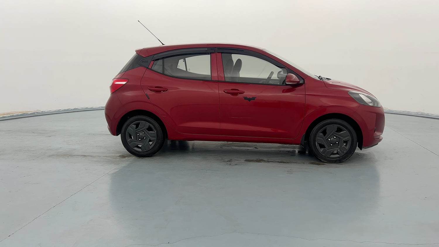 Used 2021 Hyundai Grand i10 Nios Magna Corporate Edition 1.2 Kappa VTVT Petrol Manual exterior RIGHT SIDE VIEW