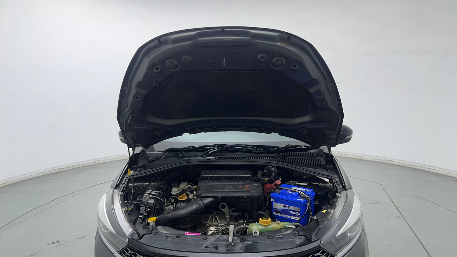 Used 2022 Tata Tigor XZ Plus CNG Cng Manual engine ENGINE & BONNET OPEN FRONT VIEW