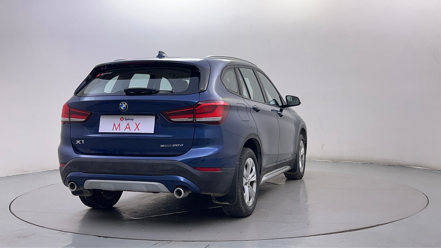 Used 2021 BMW X1 sDrive20d xLine Diesel Automatic exterior RIGHT REAR CORNER VIEW