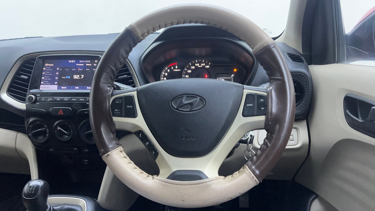 Used 2022 Hyundai Santro Sportz Petrol Manual interior STEERING VIEW