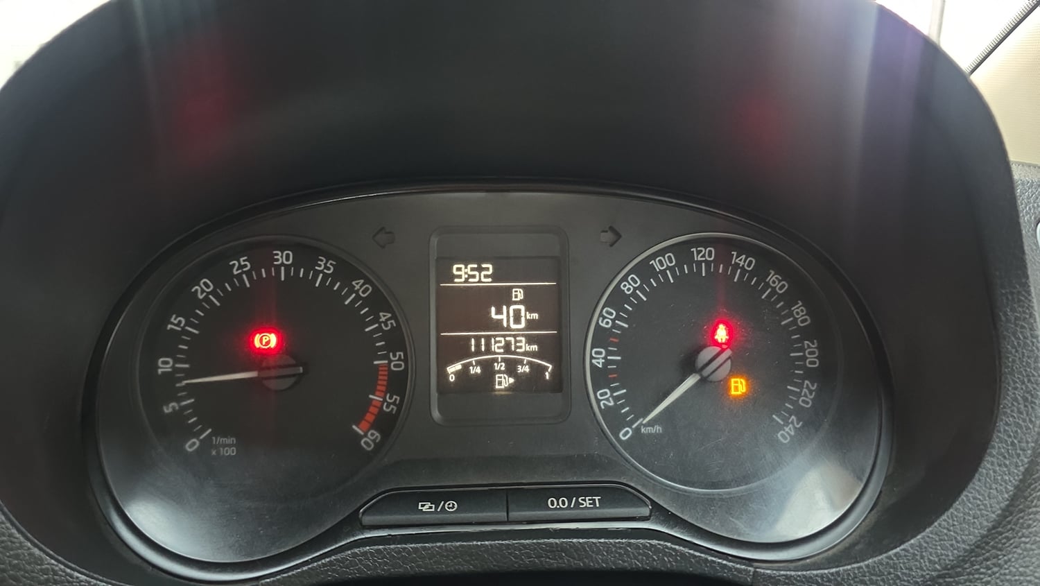 Used 2019 Skoda Rapid Ambition 1.5 TDI Diesel Manual interior CLUSTERMETER VIEW