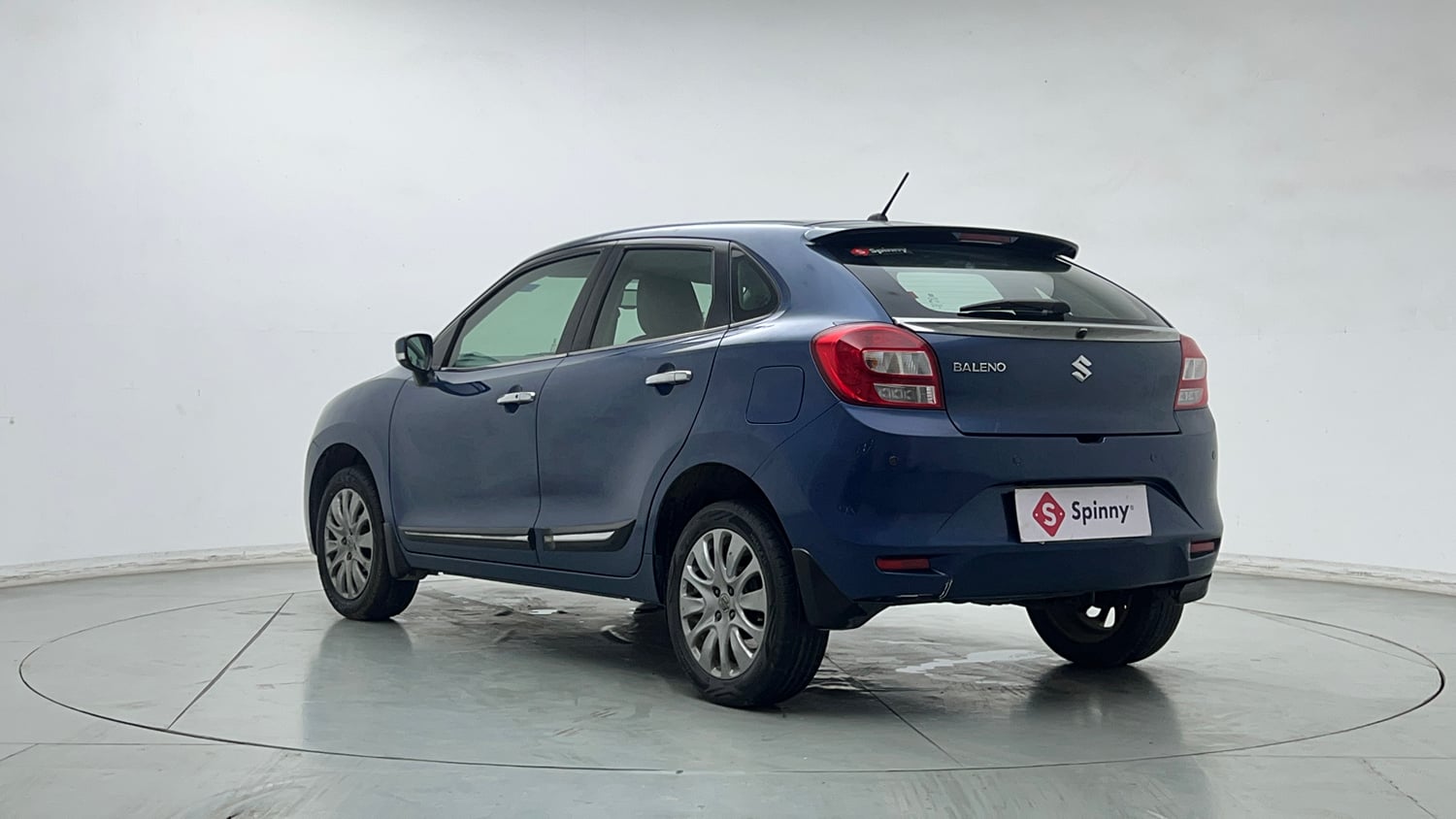 Used 2017 Maruti Suzuki Baleno Alpha 1.2 Petrol Manual exterior LEFT REAR CORNER VIEW