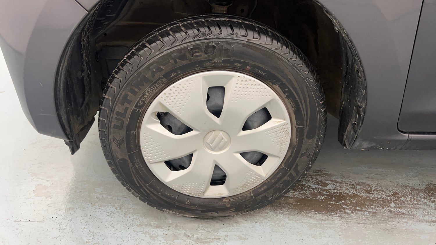 Used 2023 Maruti Suzuki Alto K10 VXi Plus Petrol Manual tyres LEFT FRONT TYRE RIM VIEW