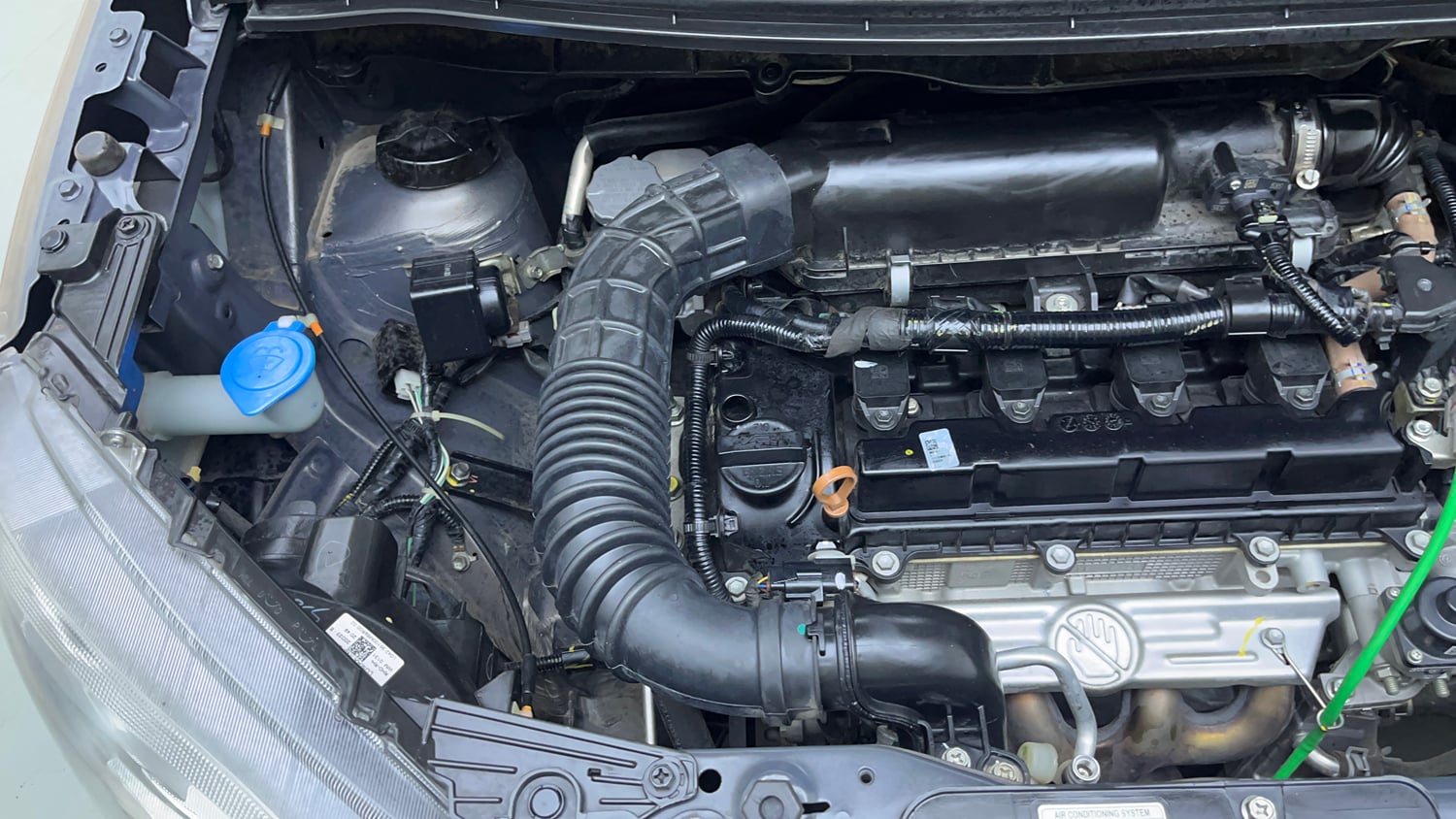 Used 2023 Maruti Suzuki Wagon R ZXI 1.2 AGS Petrol Automatic engine ENGINE RIGHT SIDE VIEW