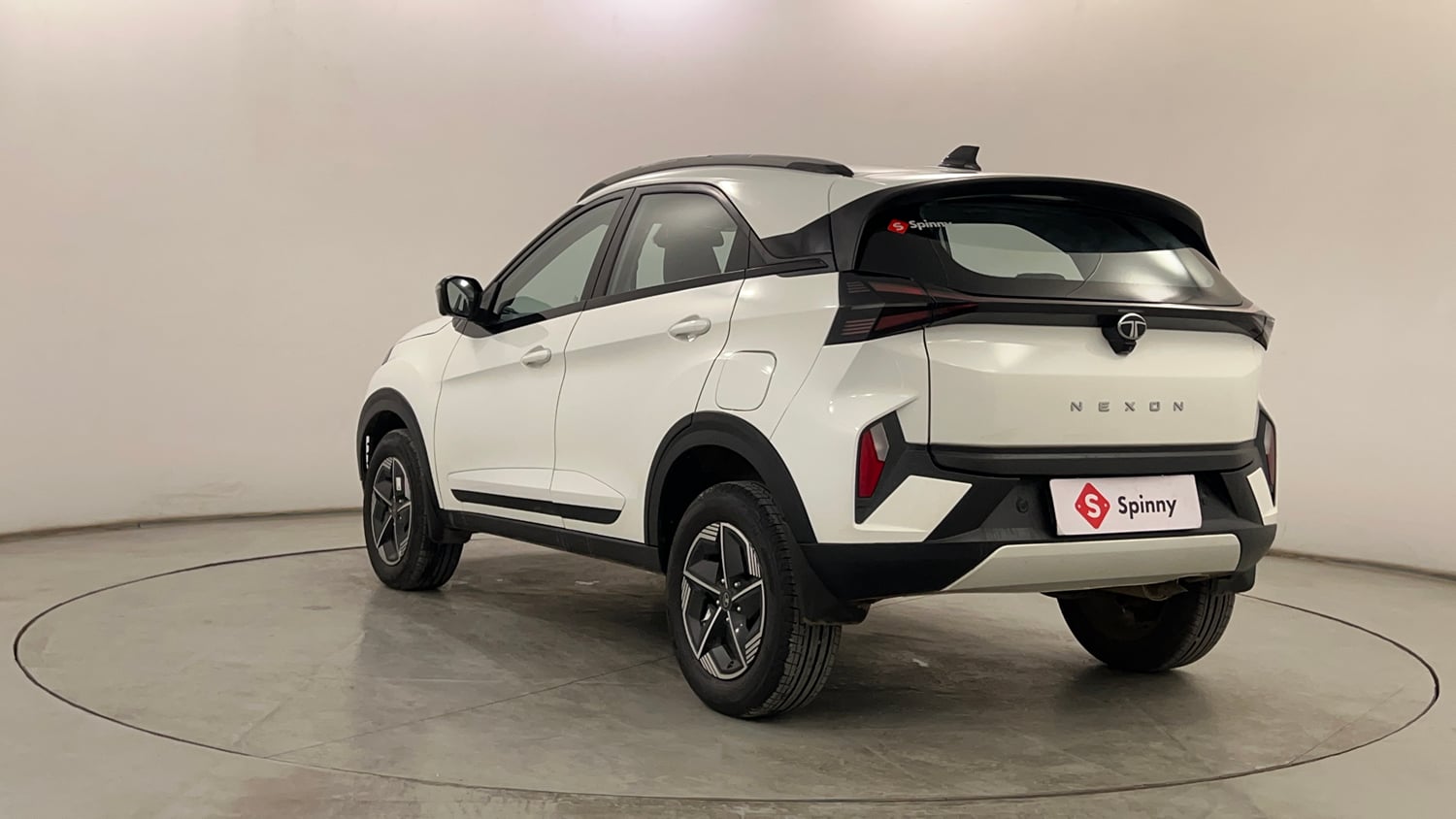 Used 2024 Tata Nexon Creative Plus S 1.2 Revotron Petrol 7DCA Petrol Automatic exterior LEFT REAR CORNER VIEW