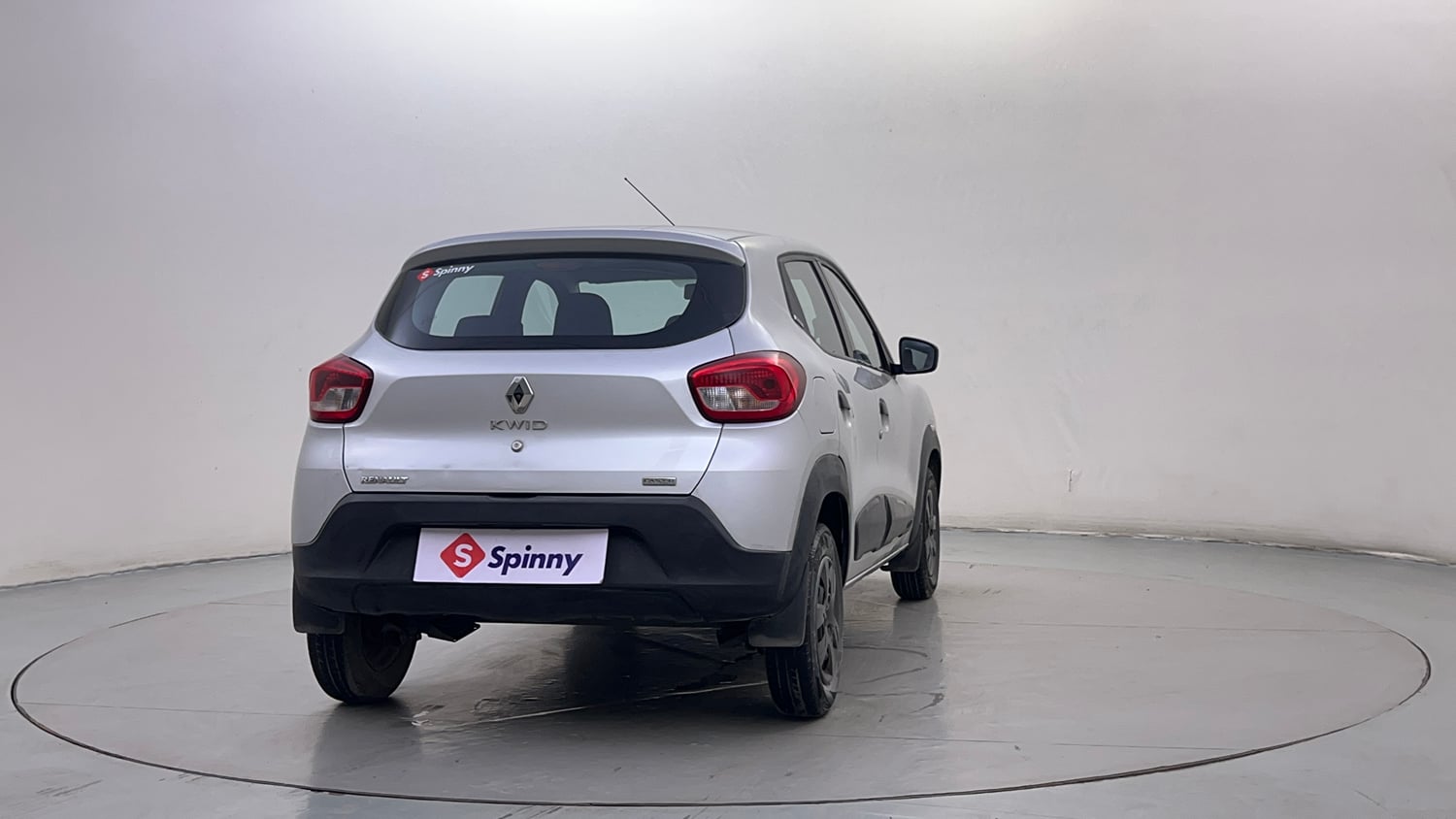 Used 2018 Renault Kwid 1.0 RXT AMT Petrol Automatic exterior RIGHT REAR CORNER VIEW