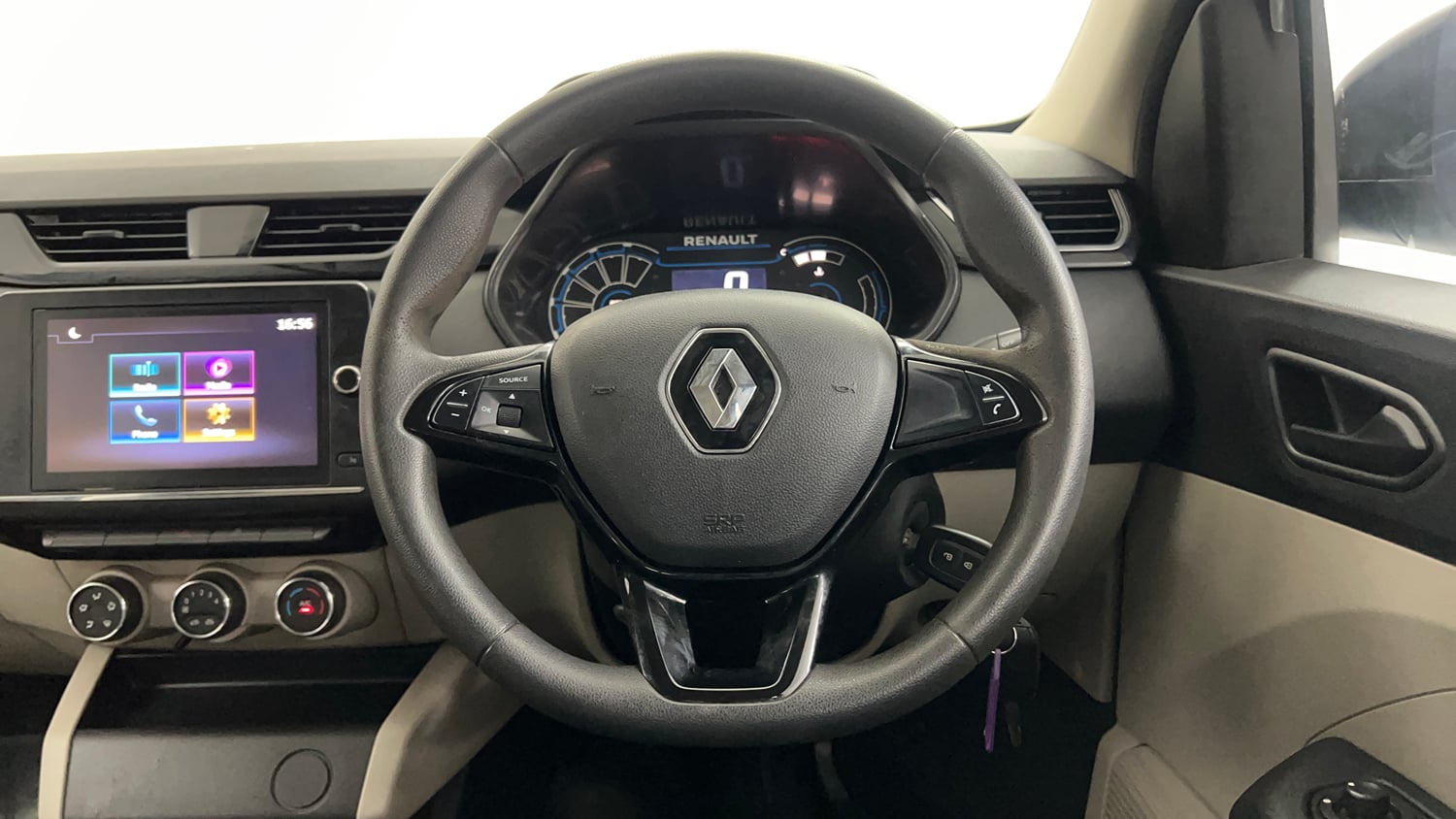 Used 2022 Renault Triber RXT EASY-R AMT Petrol Automatic interior STEERING VIEW