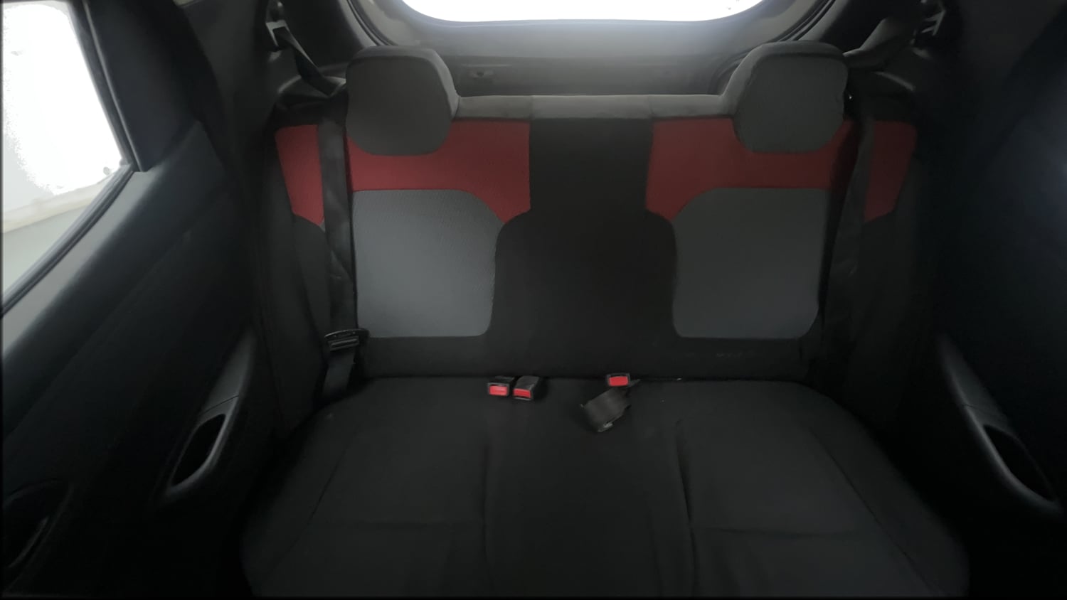 Used 2017 Renault Kwid 1.0 RXT Petrol Manual interior REAR SEAT CONDITION VIEW