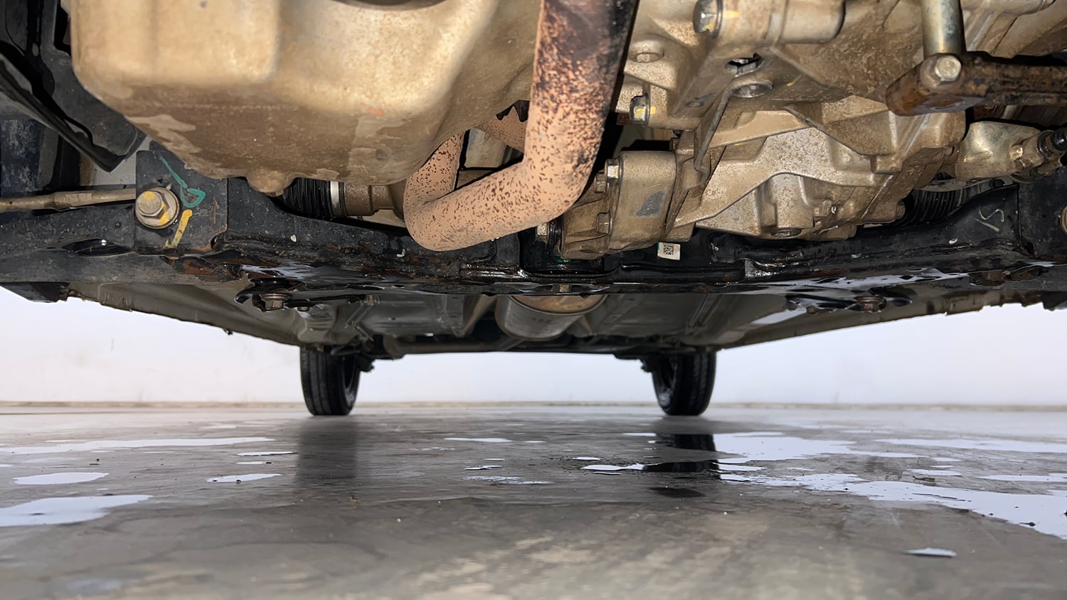 Used 2023 Maruti Suzuki Alto K10 VXi Plus Petrol Manual extra FRONT LEFT UNDERBODY VIEW