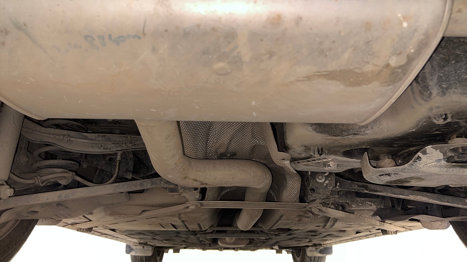 Used 2021 BMW X1 sDrive20d xLine Diesel Automatic extra REAR UNDERBODY VIEW (TAKEN FROM REAR)