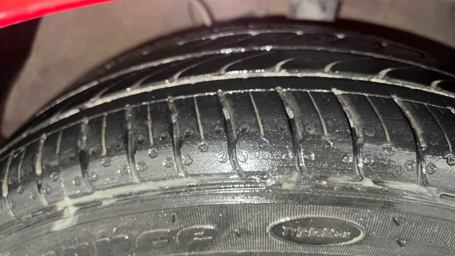 Used 2021 Hyundai Grand i10 Nios Magna Corporate Edition 1.2 Kappa VTVT Petrol Manual tyres RIGHT FRONT TYRE TREAD VIEW