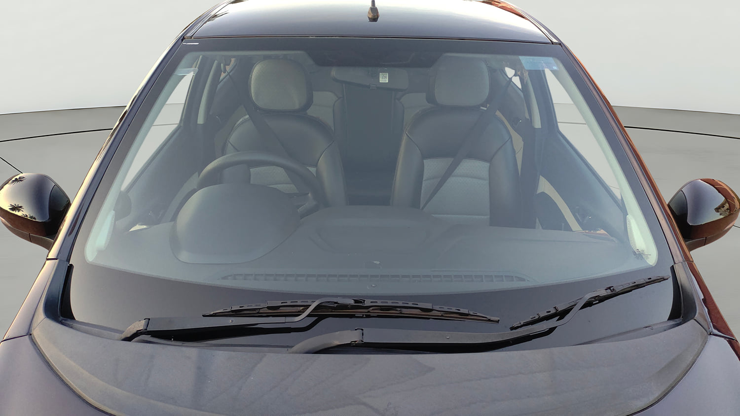 Used 2023 Tata Tiago XZA Plus Petrol Automatic exterior FRONT WINDSHIELD VIEW