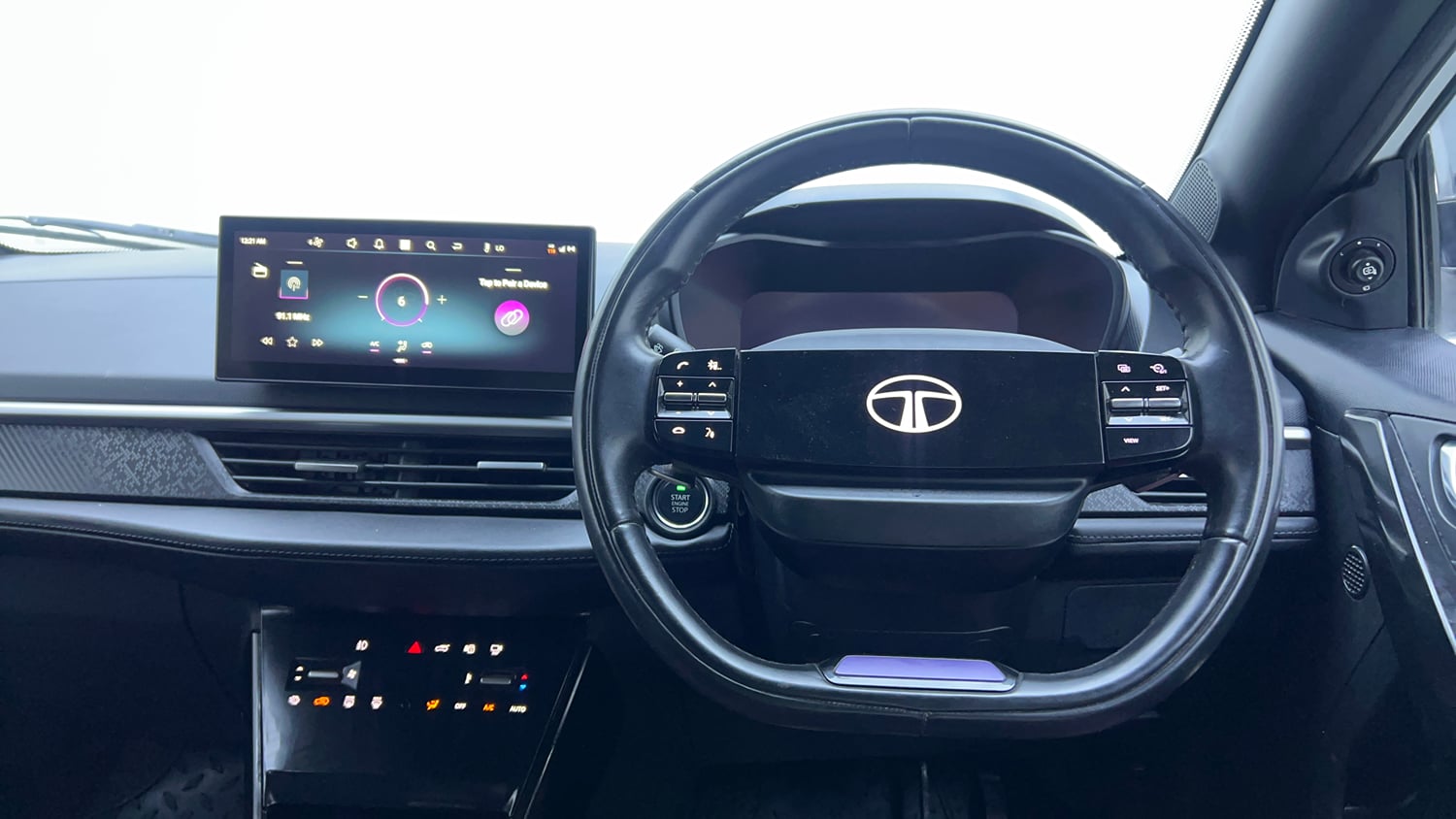 Used 2023 Tata Nexon Fearless Plus S 1.2 Revotron Petrol 7DCA DT Petrol Automatic interior STEERING VIEW