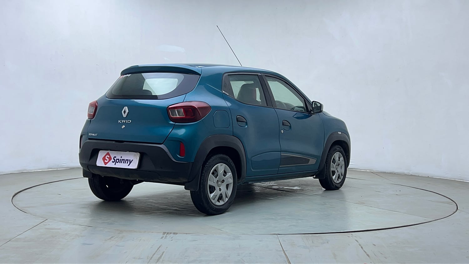 Used 2021 Renault Kwid RXT 1.0 Opt Petrol Manual exterior RIGHT REAR CORNER VIEW
