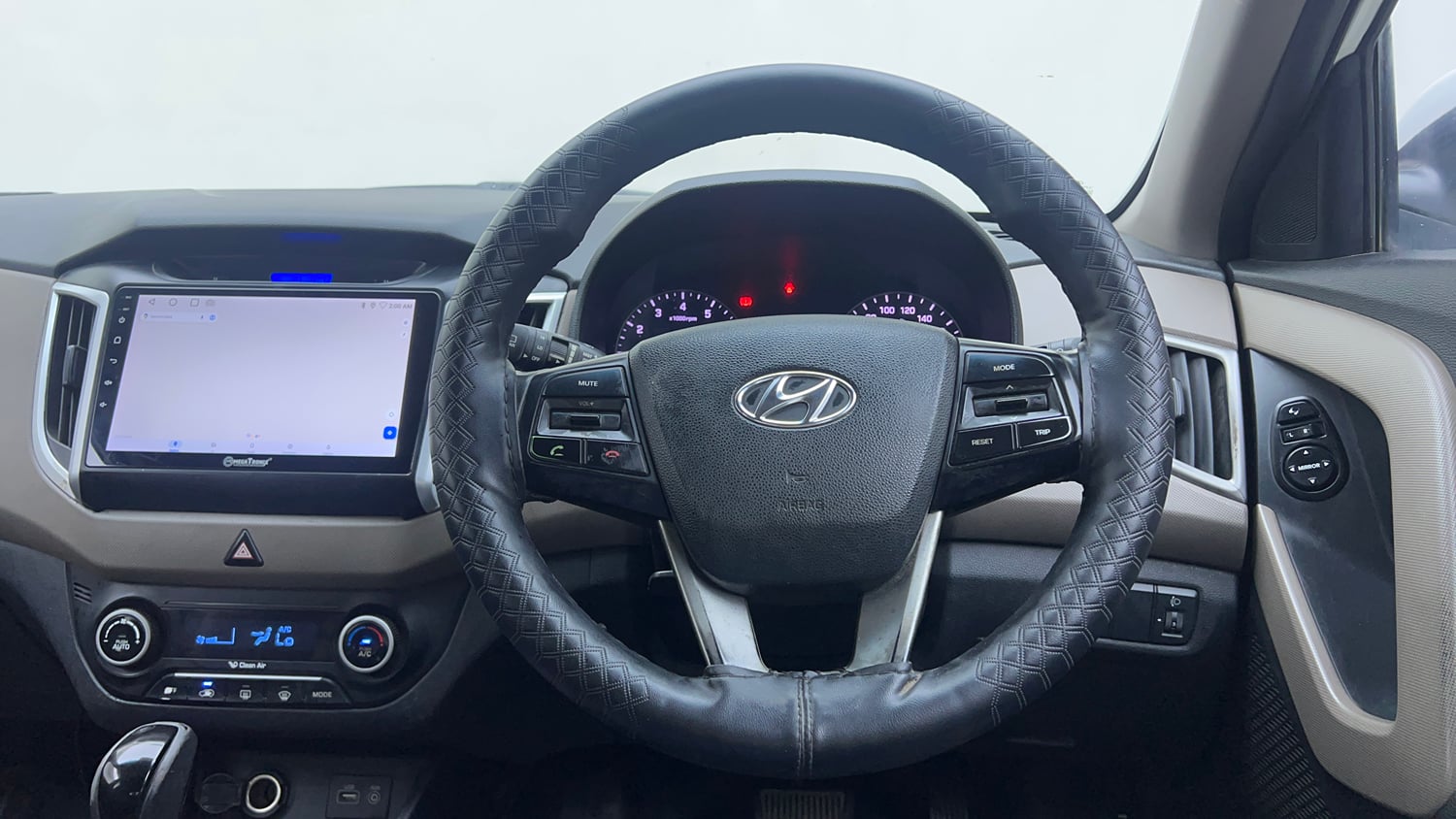 Used 2016 Hyundai Creta 1.6 SX Plus AT Petrol Petrol Automatic interior STEERING VIEW
