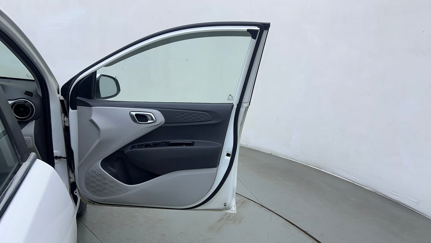 Used 2020 Hyundai Grand i10 Nios Sportz AMT 1.2 Kappa VTVT Petrol Automatic interior RIGHT FRONT DOOR OPEN VIEW
