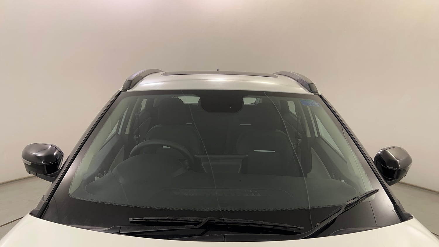 Used 2024 Tata Nexon Creative Plus S 1.2 Revotron Petrol 7DCA Petrol Automatic exterior FRONT WINDSHIELD VIEW