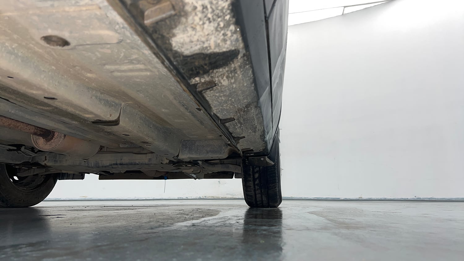 Used 2022 Tata Punch Pure MT Petrol Manual extra REAR RIGHT UNDERBODY VIEW