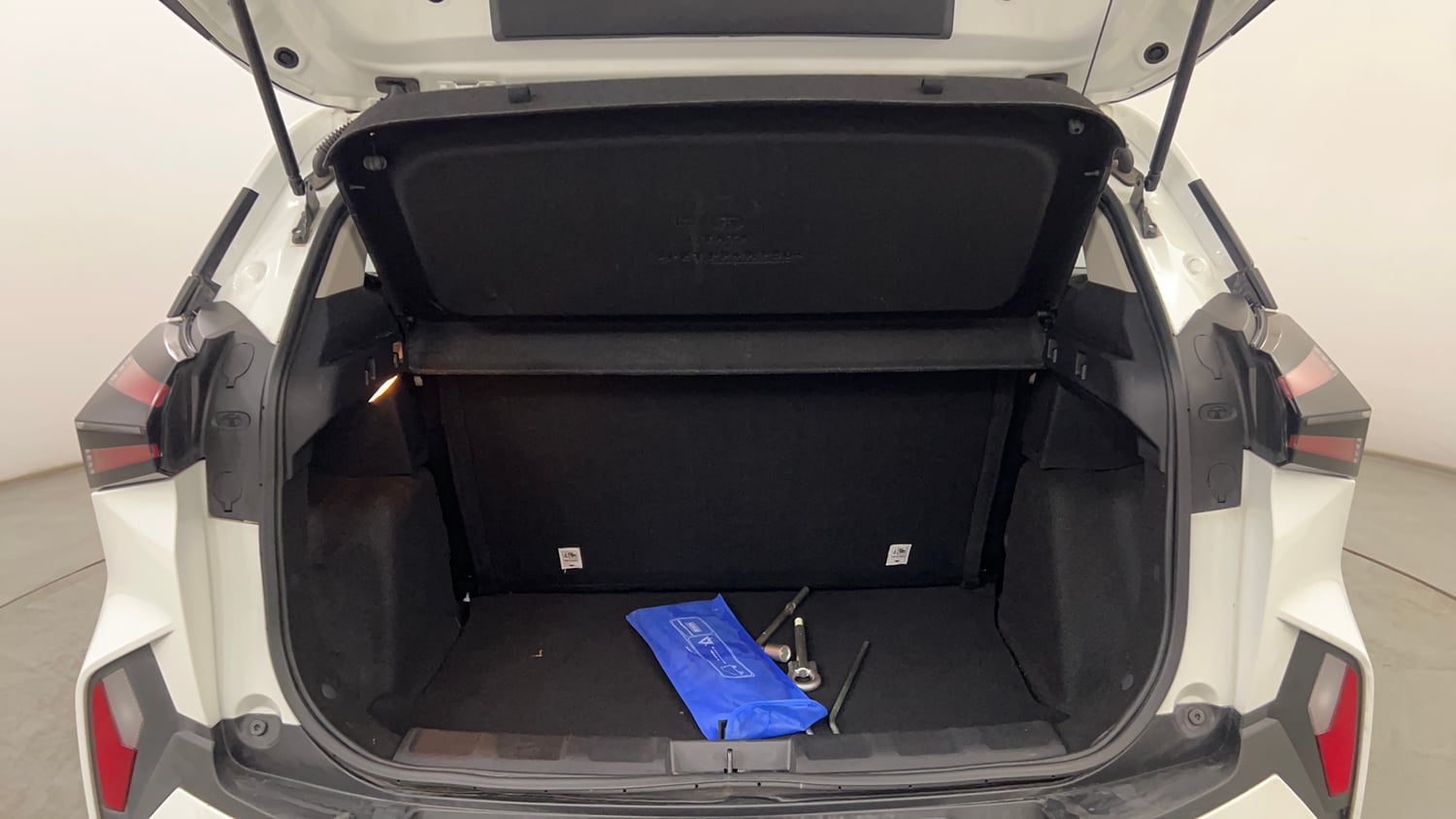 Used 2024 Tata Nexon Creative Plus S 1.2 Revotron Petrol 7DCA Petrol Automatic interior DICKY INSIDE VIEW