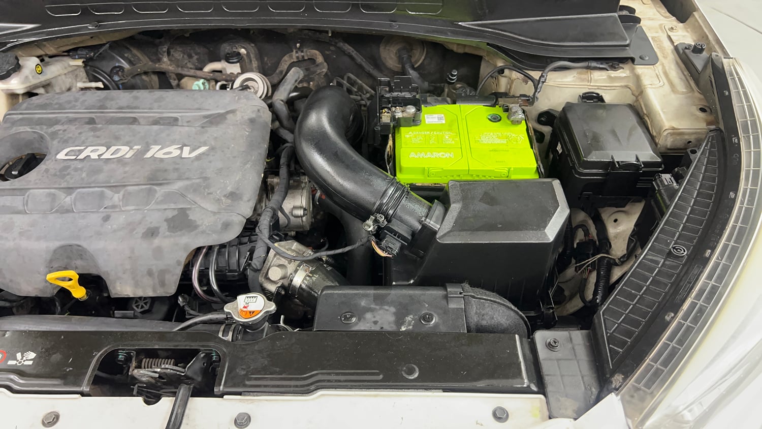 Used 2015 Hyundai Creta 1.6 SX Plus AT Diesel Automatic engine ENGINE LEFT SIDE VIEW