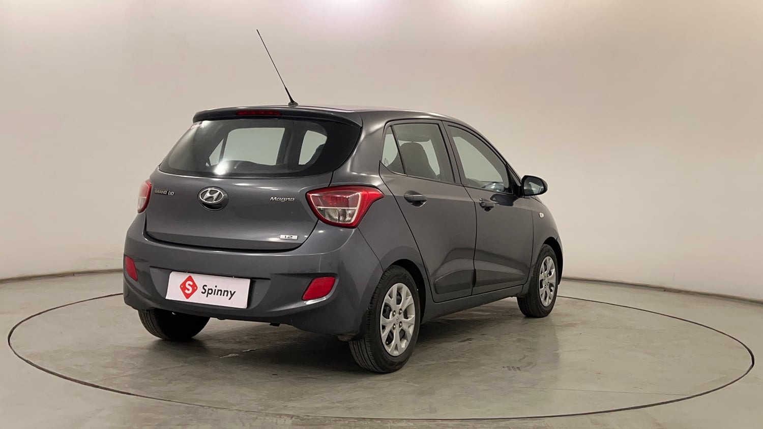 Used 2016 Hyundai Grand i10 Magna 1.2 Kappa VTVT CNG (outside fitted) Cng Manual exterior RIGHT REAR CORNER VIEW
