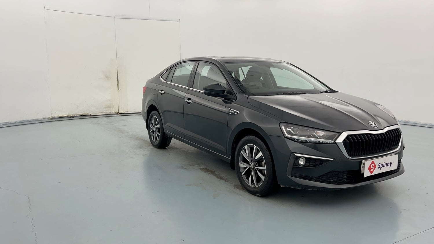 Used 2023 Skoda Slavia Style 1.5L TSI DSG Petrol Automatic exterior RIGHT FRONT CORNER VIEW