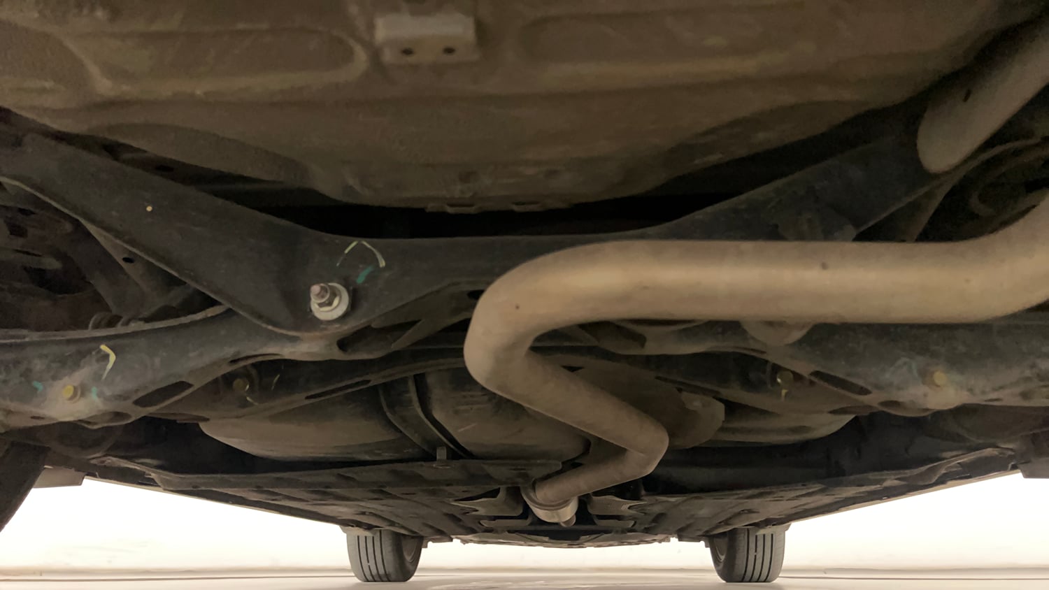 Used 2019 Honda Civic ZX CVT Petrol Petrol Automatic extra REAR UNDERBODY VIEW (TAKEN FROM REAR)