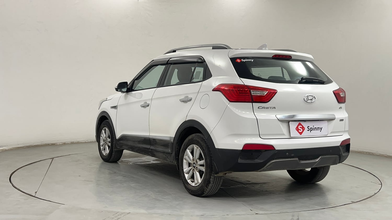Used 2015 Hyundai Creta 1.6 SX Plus AT Diesel Automatic exterior LEFT REAR CORNER VIEW