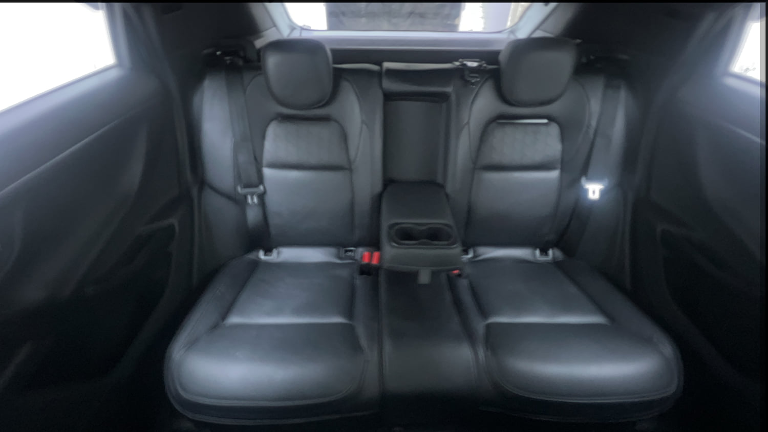 Used 2023 Tata Nexon Fearless Plus S 1.2 Revotron Petrol 7DCA DT Petrol Automatic interior REAR SEAT CONDITION VIEW