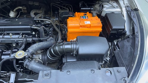 Used 2013 Hyundai Verna Fluidic 1.6 VTVT SX Petrol Manual engine ENGINE LEFT SIDE VIEW