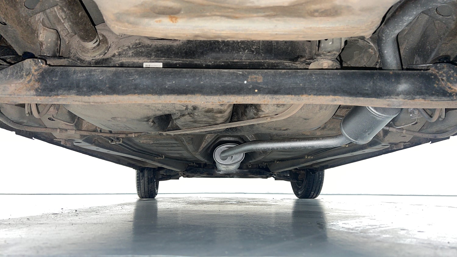 Used 2023 Maruti Suzuki Alto K10 VXi Plus Petrol Manual extra REAR UNDERBODY VIEW (TAKEN FROM REAR)