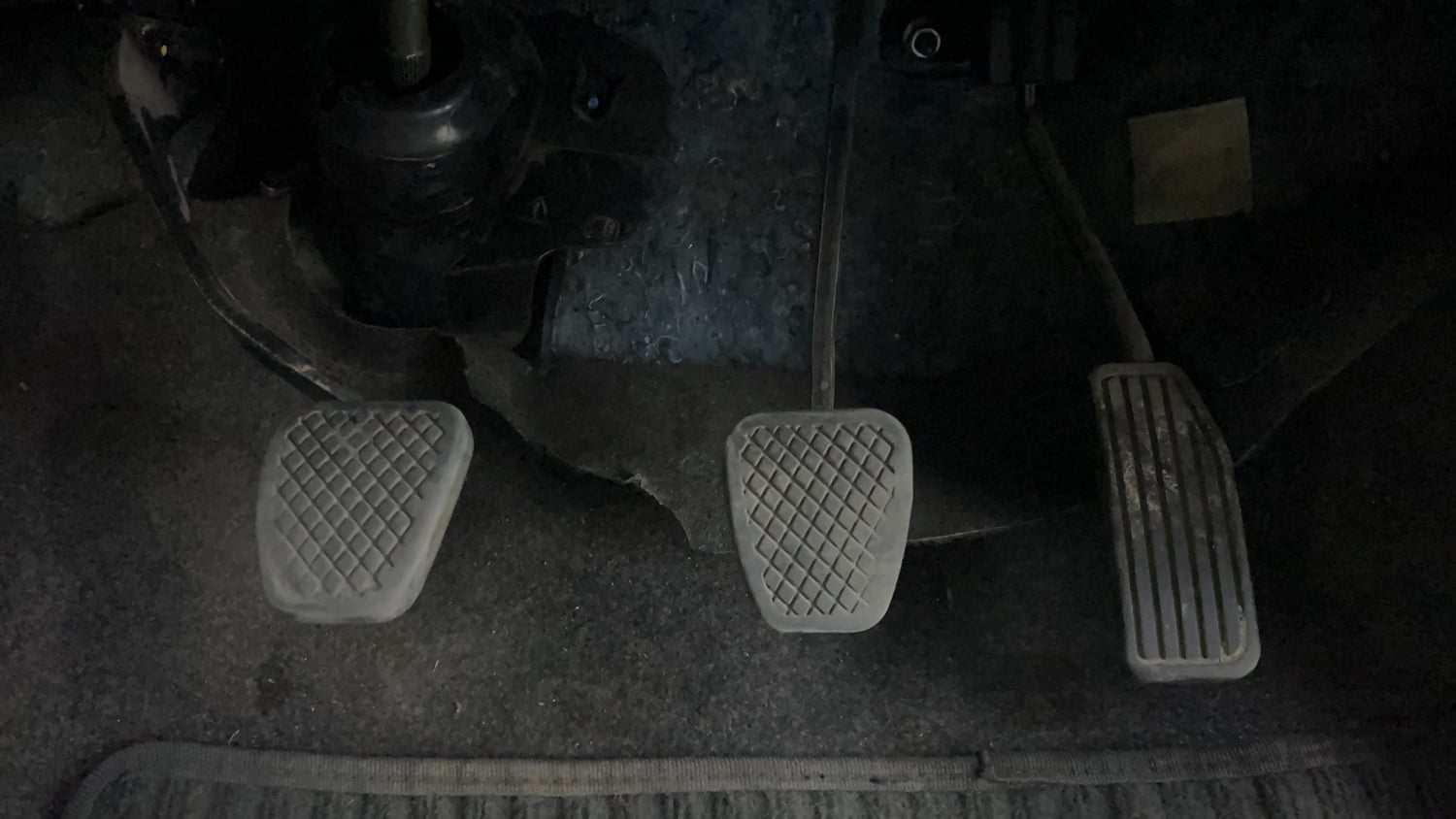 Used 2013 Honda Brio S MT Petrol Manual interior PEDALS VIEW