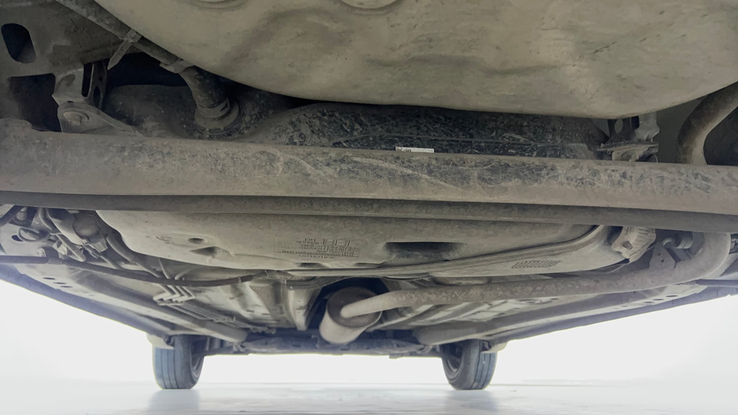 Used 2023 Maruti Suzuki Celerio ZXi Petrol Manual extra REAR UNDERBODY VIEW (TAKEN FROM REAR)