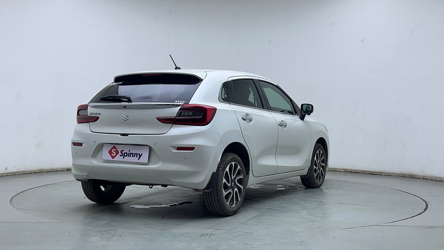 Used 2023 Maruti Suzuki Baleno Alpha AGS Petrol Automatic exterior RIGHT REAR CORNER VIEW