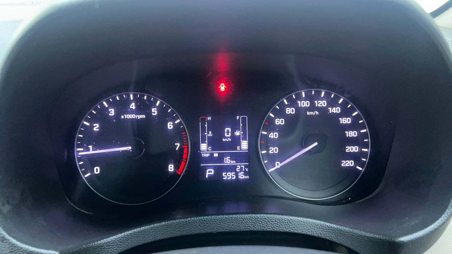 Used 2016 Hyundai Creta 1.6 SX Plus AT Petrol Petrol Automatic interior CLUSTERMETER VIEW