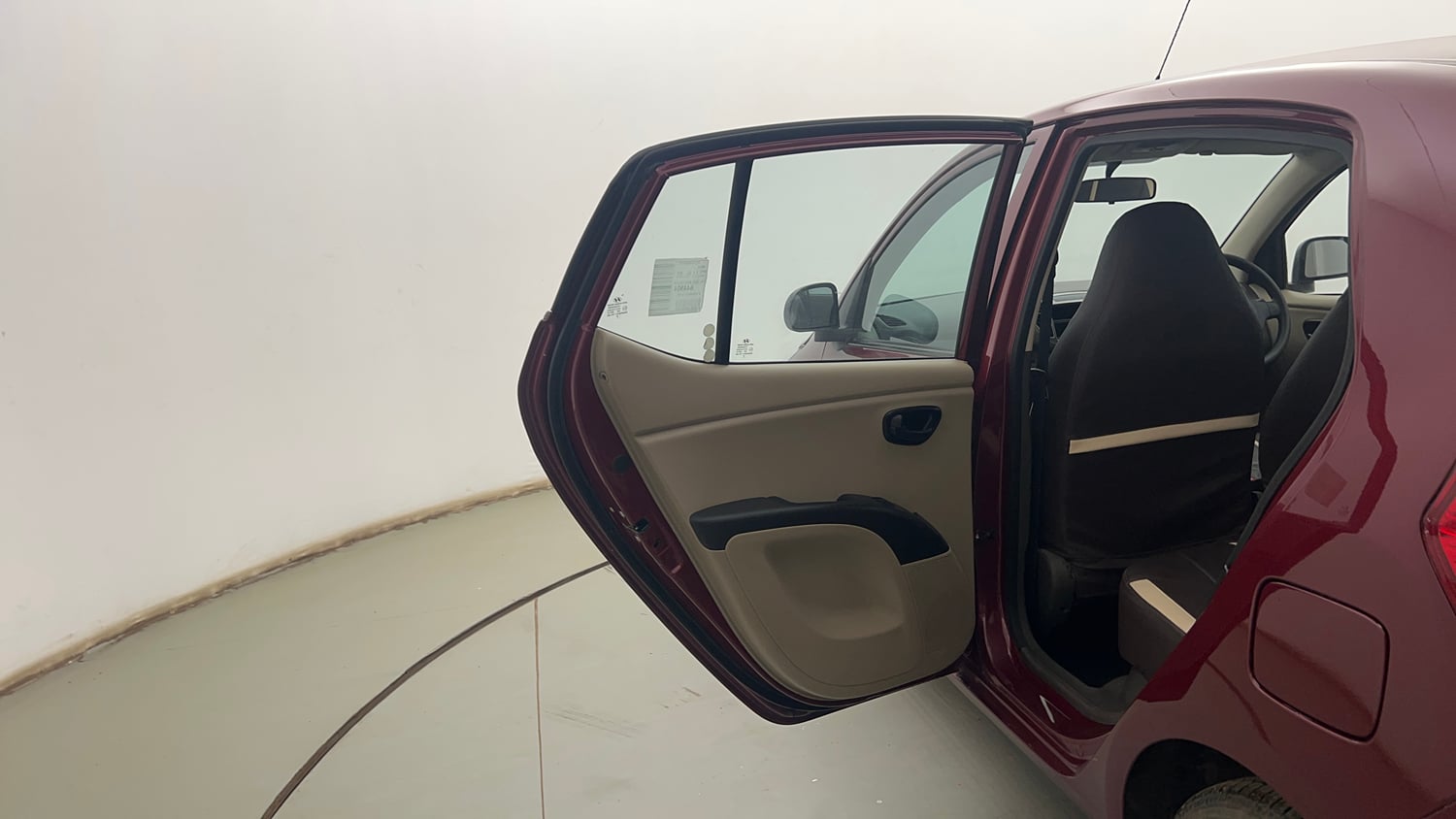 Used 2015 Hyundai i10 Magna 1.1 iRDE2 Petrol Manual interior LEFT REAR DOOR OPEN VIEW