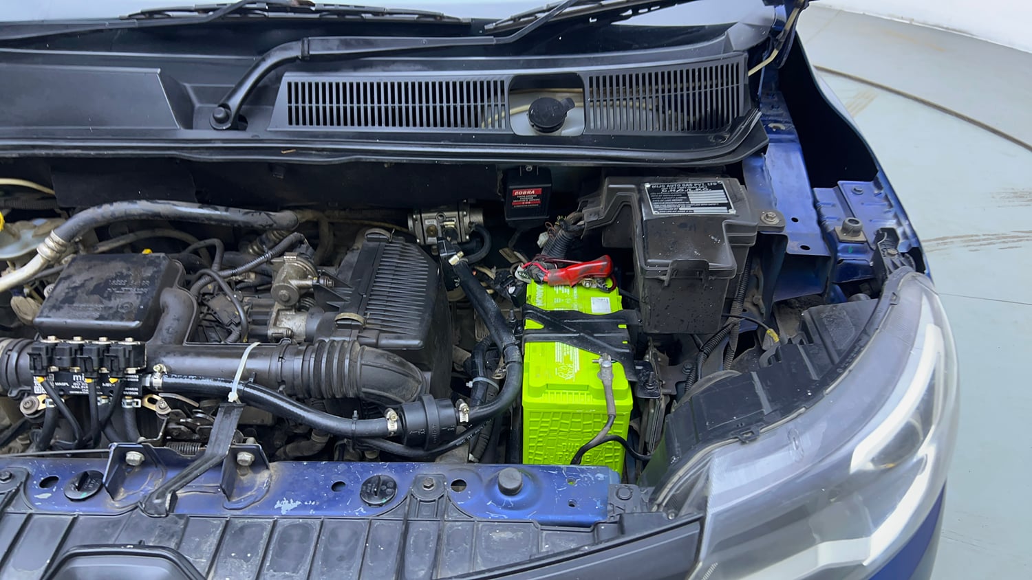 Used 2021 Renault Triber RXZ CNG (outside fitted) Cng Manual engine ENGINE LEFT SIDE VIEW