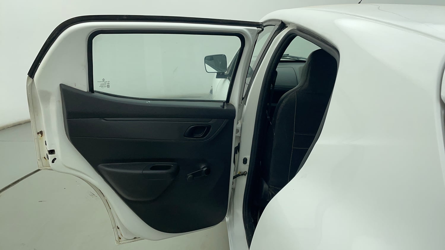 Used 2016 Renault Kwid RXT Petrol Manual interior LEFT REAR DOOR OPEN VIEW