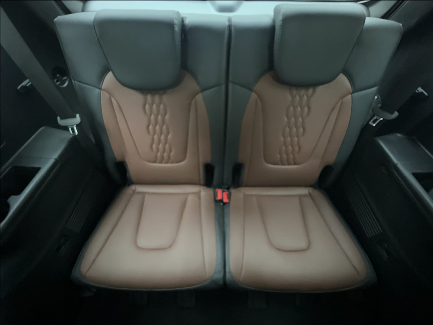 Used 2021 Hyundai Alcazar Platinum (O) 6 STR 2.0 Petrol AT Petrol Automatic interior THIRD ROW SEAT