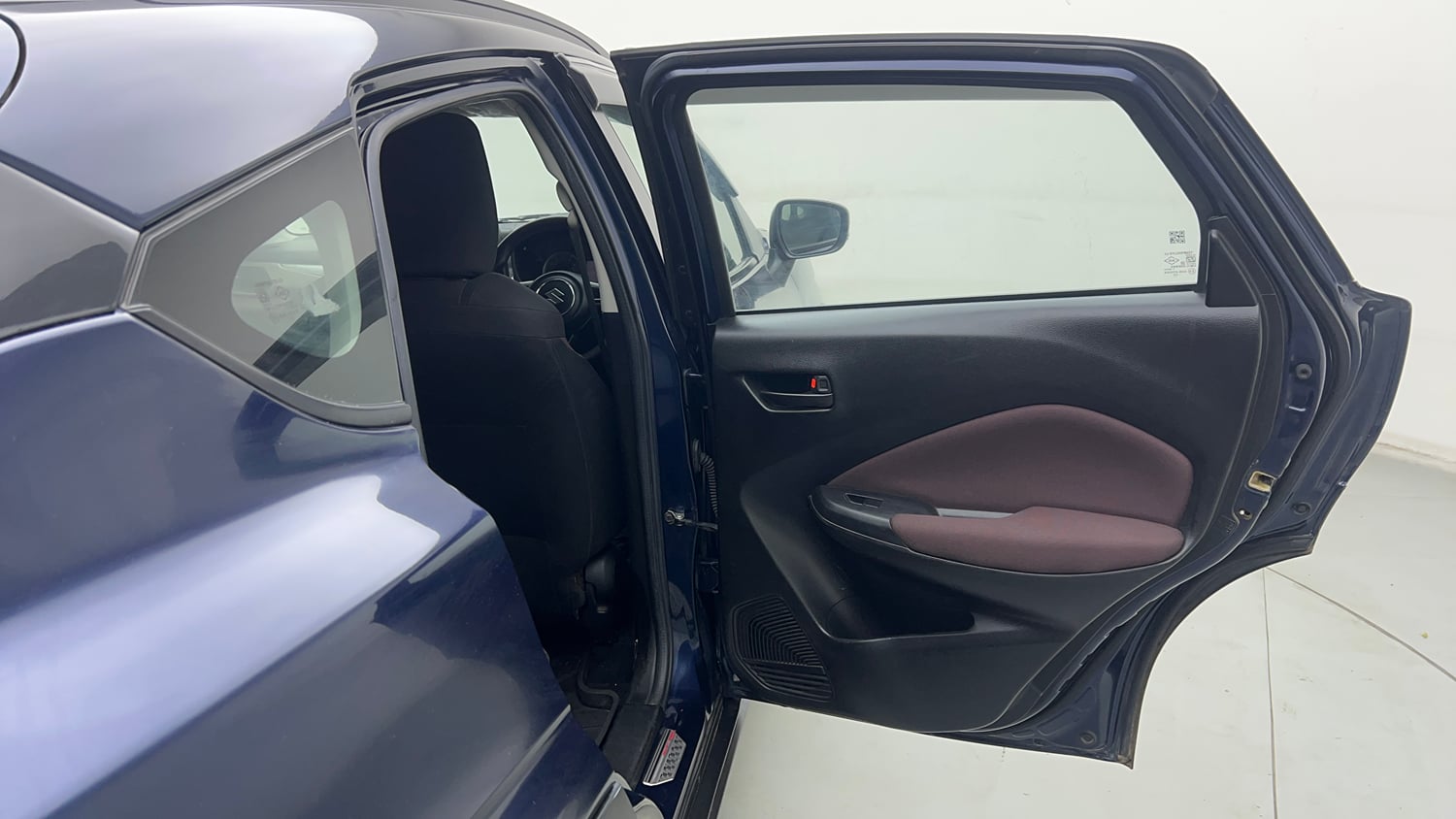 Used 2023 Maruti Suzuki Fronx Delta Plus 1.2L AGS Petrol Automatic interior RIGHT REAR DOOR OPEN VIEW