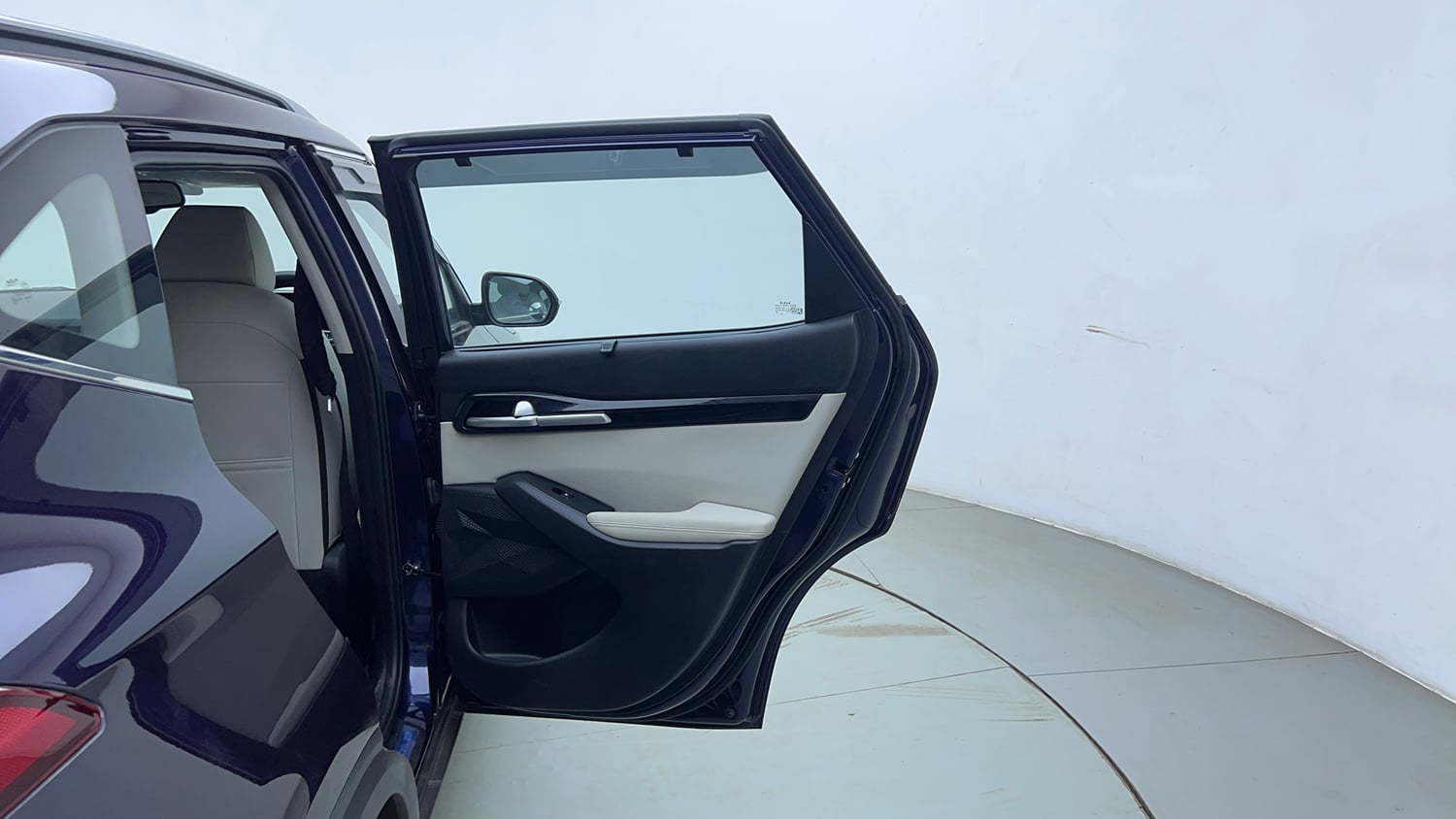 Used 2022 kia Seltos HTX 1.5 IVT Petrol Automatic interior RIGHT REAR DOOR OPEN VIEW