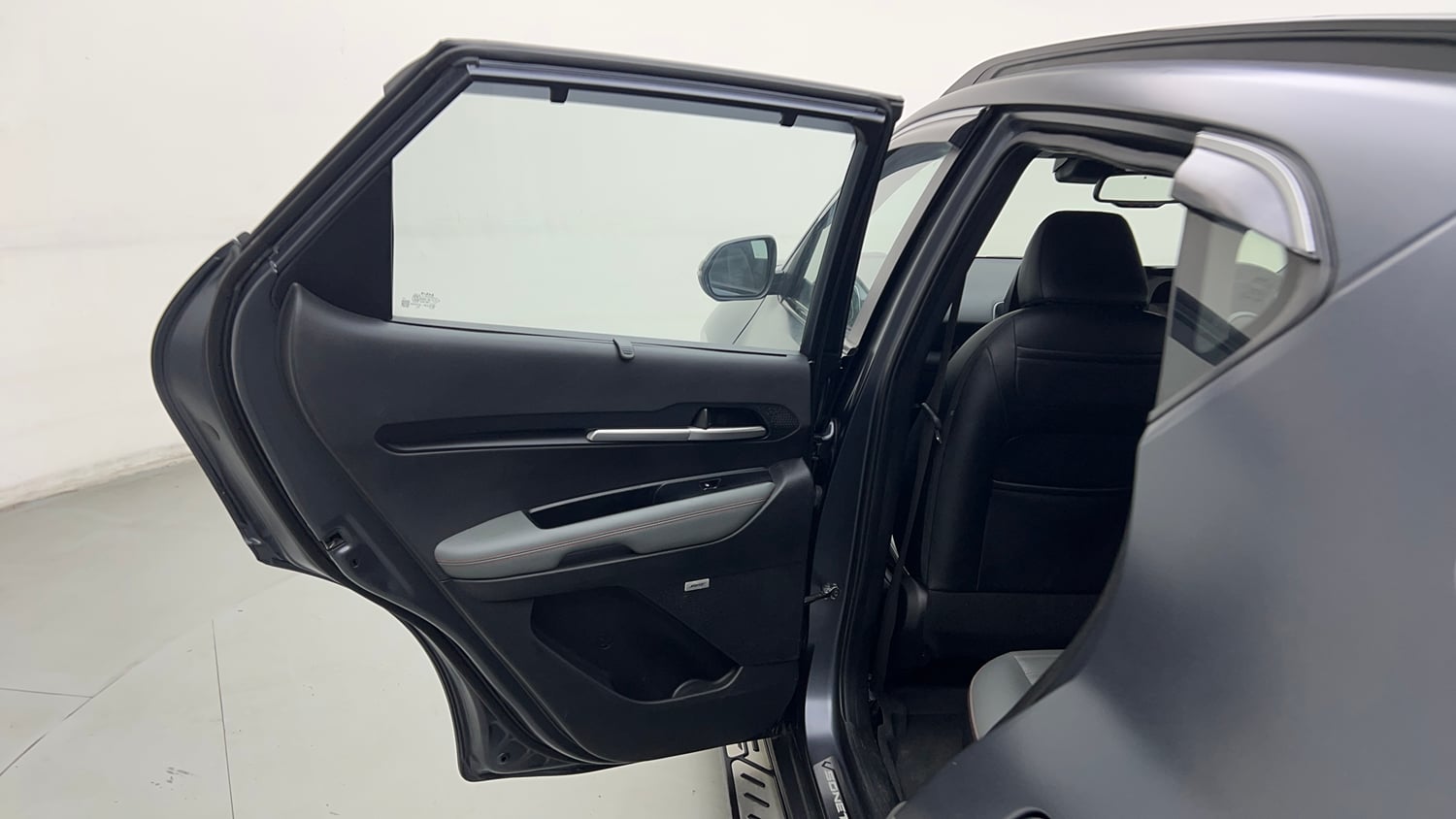 Used 2024 Kia Sonet X Line 1.0 Turbo Petrol DCT Petrol Automatic interior LEFT REAR DOOR OPEN VIEW