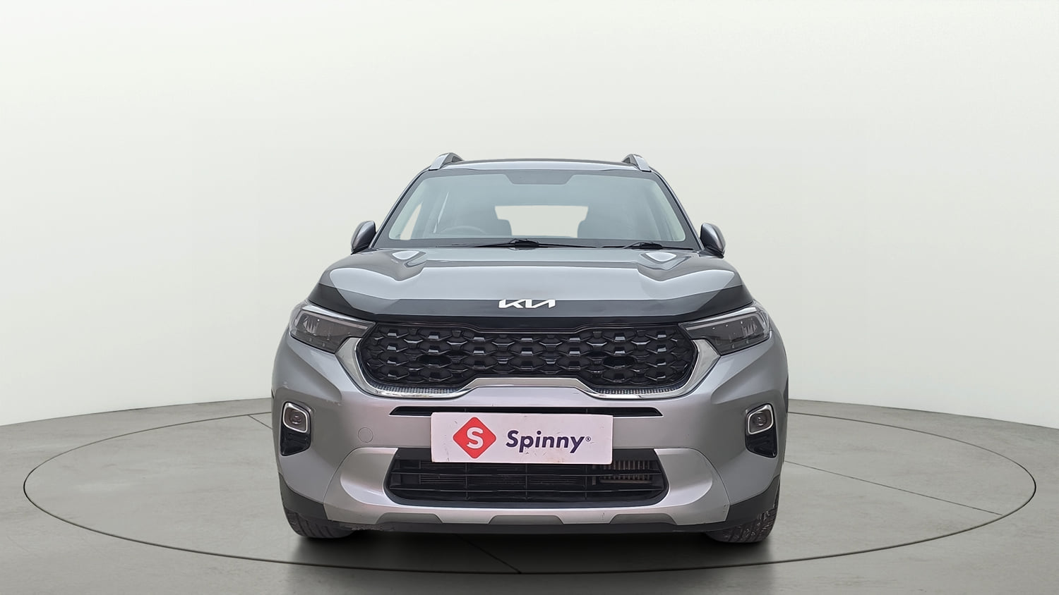 Used 2022 Kia Sonet HTX 1.5 Diesel Manual exterior FRONT VIEW