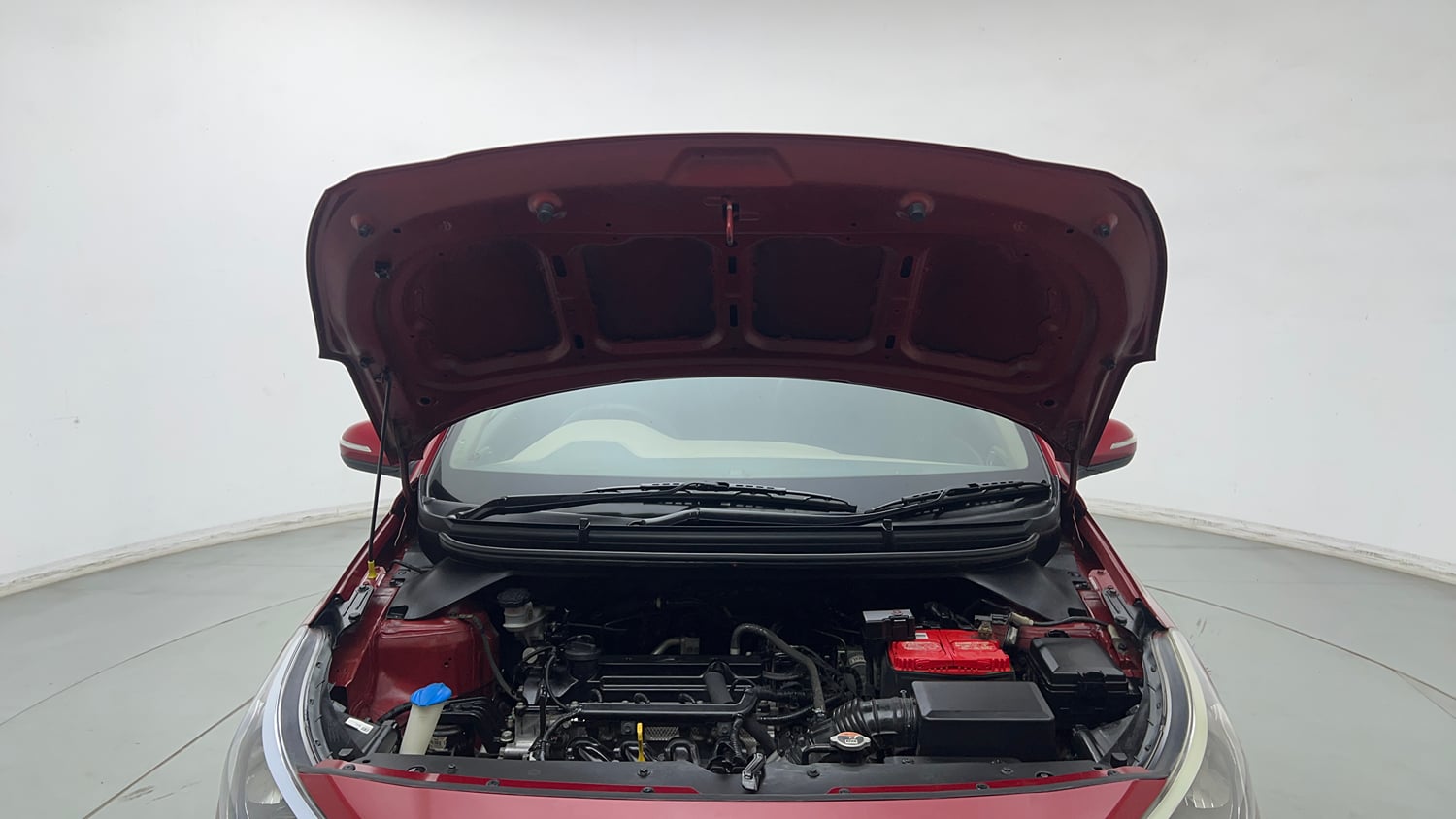 Used 2017 Hyundai Elite i20 Sportz 1.2 Petrol Manual engine ENGINE & BONNET OPEN FRONT VIEW