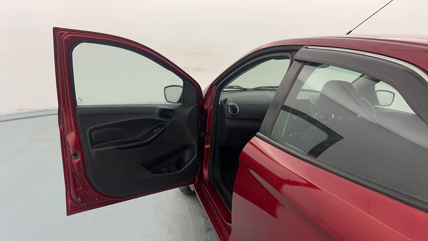 Used 2019 Ford Figo Titanium 1.2 Ti-VCT MT Petrol Manual interior LEFT FRONT DOOR OPEN VIEW