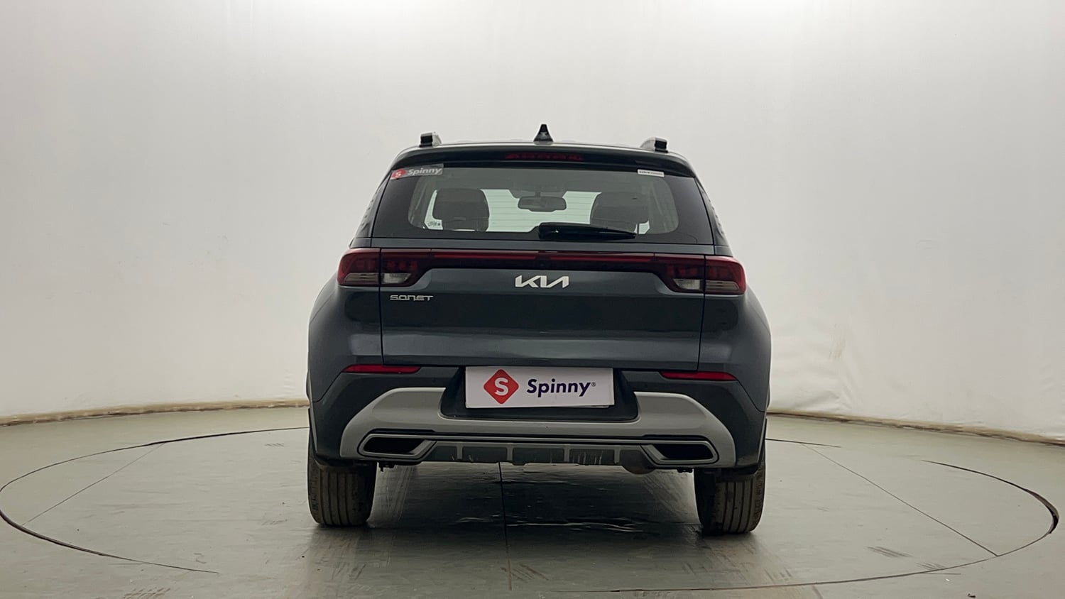 Used 2022 Kia Sonet HTX Plus 1.5 Diesel Manual exterior BACK VIEW