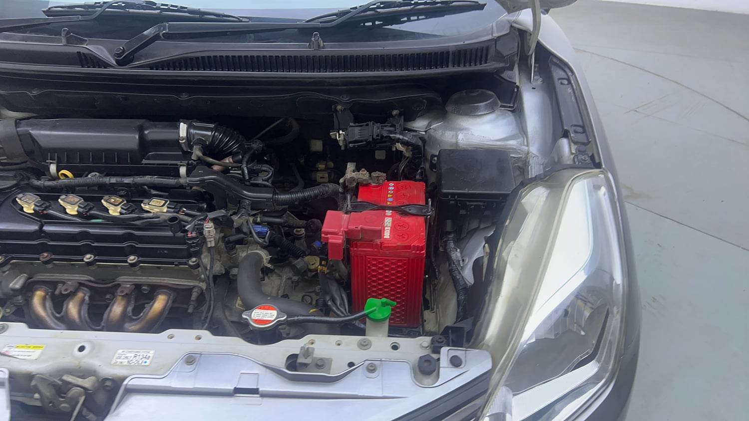 Used 2016 Maruti Suzuki Baleno Delta 1.2 Petrol Manual engine ENGINE LEFT SIDE VIEW