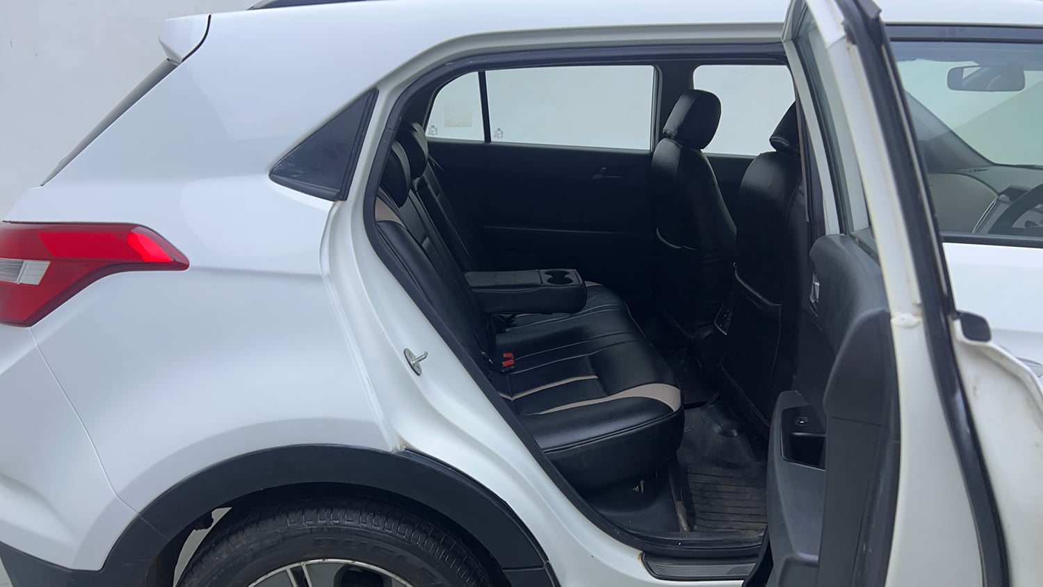 Used 2016 Hyundai Creta 1.6 SX Plus AT Petrol Petrol Automatic interior RIGHT SIDE REAR DOOR CABIN VIEW