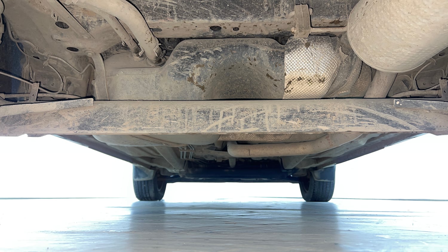Used 2021 Ford EcoSport Trend 1.5L TDCi Diesel Manual extra REAR UNDERBODY VIEW (TAKEN FROM REAR)
