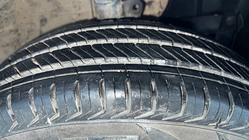 Used 2020 Maruti Suzuki Wagon R 1.0 LXi 1.0 Petrol Manual tyres RIGHT FRONT TYRE TREAD VIEW